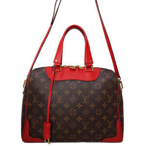 Louis Vuitton Monogram Leather Brown Retiro Bag